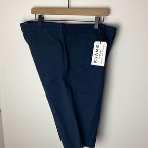 Frame Men's Navy Cutoff Shorts Size 34 NWT